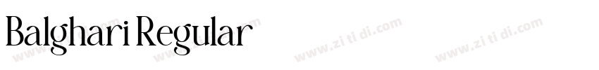 Balghari Regular字体转换 Balghari Regular字体转换